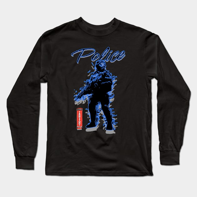 Police SWAT Long Sleeve T-Shirt by X-Territory